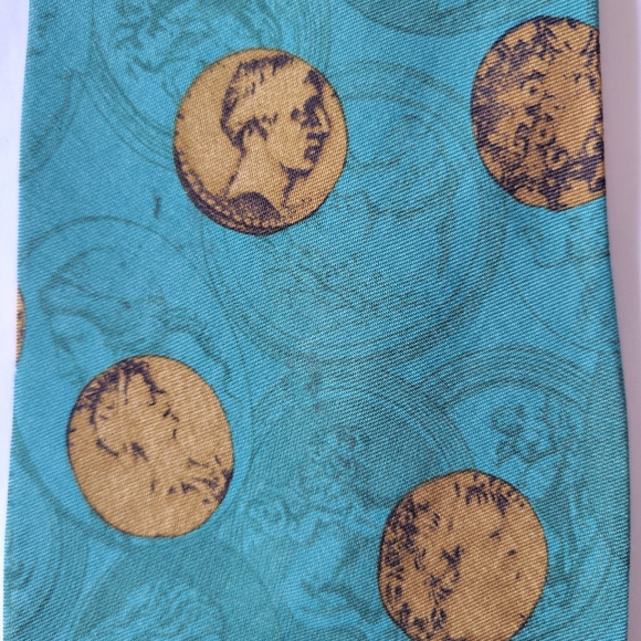 Valentino Rare Vintage Men's Tie. - Picture 7 of 10